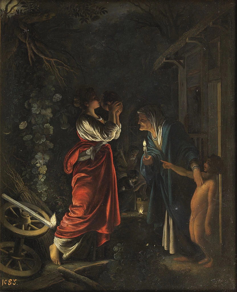 II - La Galleria di Cornelis van der Geest, Rubenshuis, Anversa, opera di Adam Elsheimer, Cerere a casa di Ecuba
